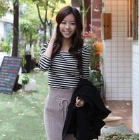 冬季迷你裙搭配