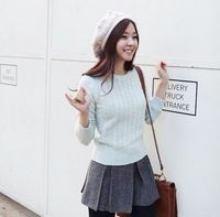 冬季迷你裙搭配